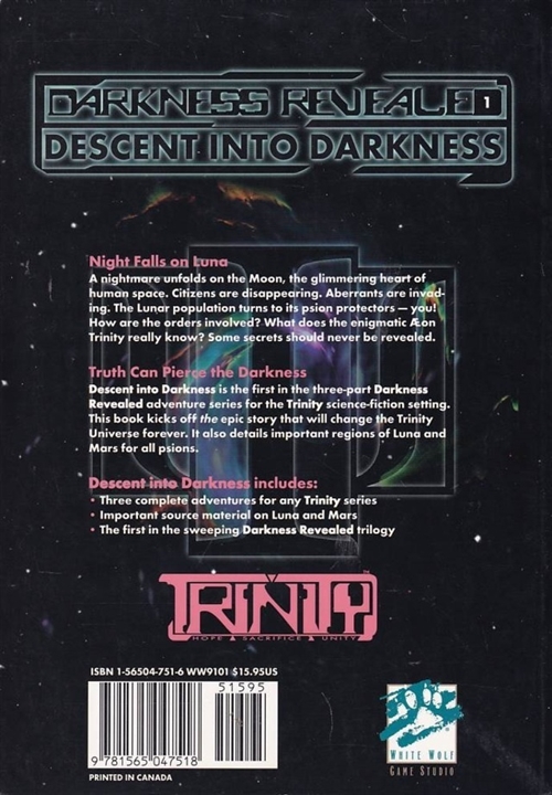 Trinity - Descent Into Darkness (B Grade) (Genbrug)